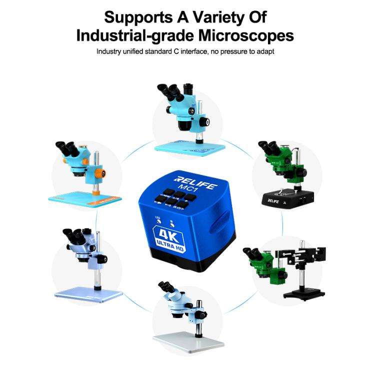 RELIFE MC1 60-megapixel 4K HD Microscope Camera