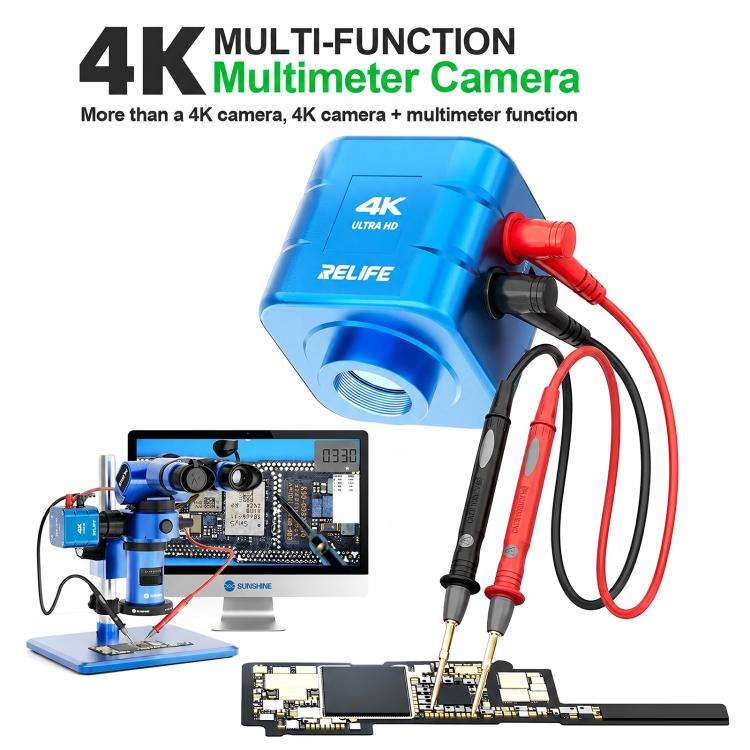 RELIFE MC2 Dual-screen Synchronous Display Multi-function 4K Multimeter Camera