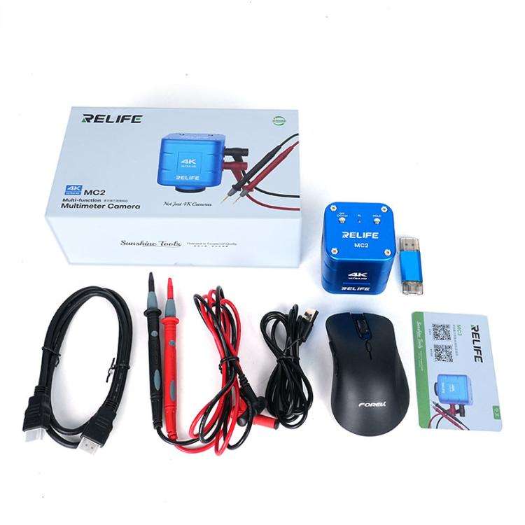 RELIFE MC2 Dual-screen Synchronous Display Multi-function 4K Multimeter Camera