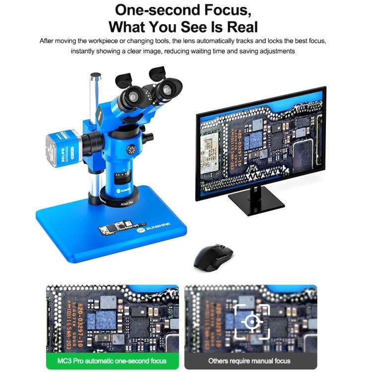 RELIFE MC3 Pro Auto Focus USB Digital 1080P HD Microscope Camera