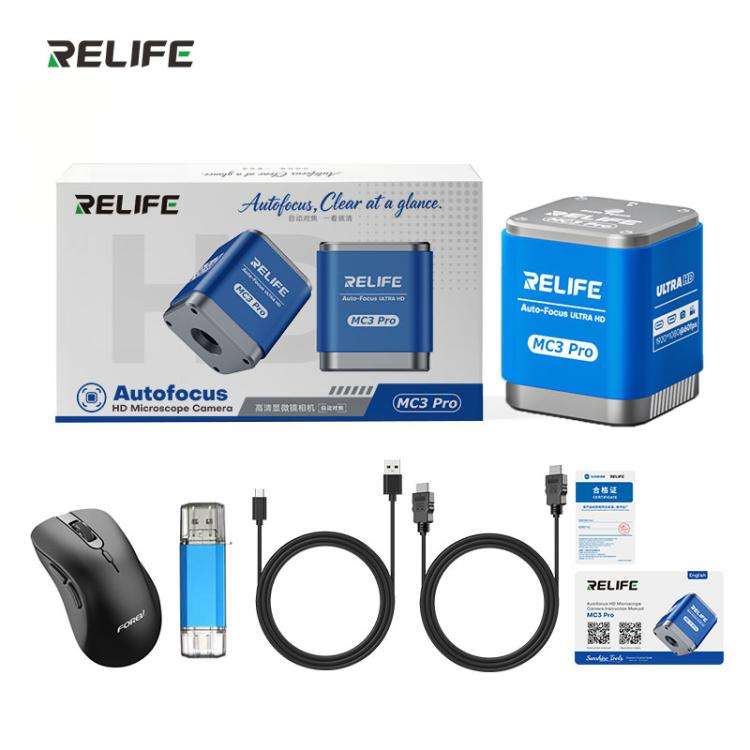 RELIFE MC3 Pro Auto Focus USB Digital 1080P HD Microscope Camera