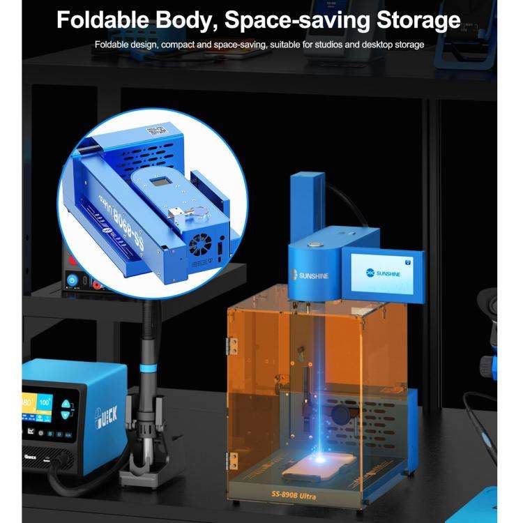 SUNSHINE SS-890B UItra Professional Foldable Smart Laser, Plug:EU Plug