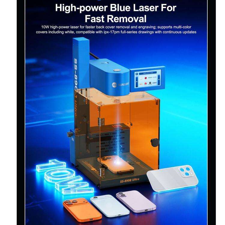SUNSHINE SS-890B UItra Professional Foldable Smart Laser, Plug:EU Plug
