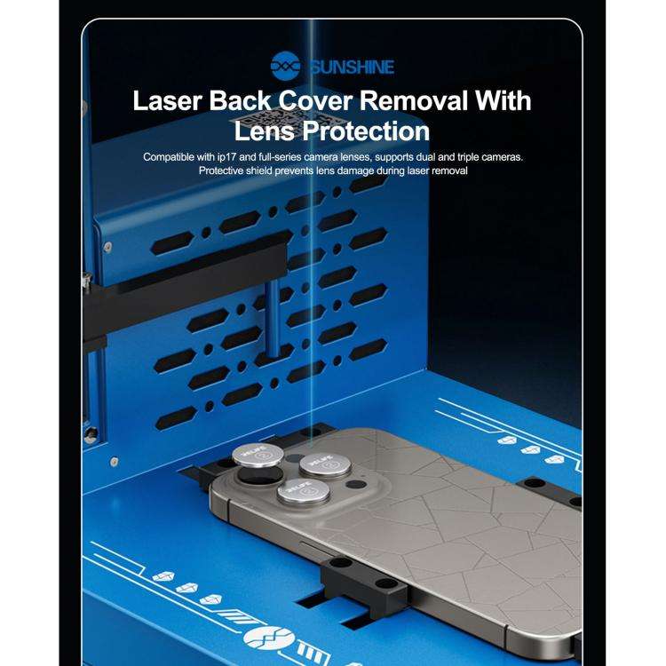 SUNSHINE SS-890B UItra Professional Foldable Smart Laser, Plug:US Plug