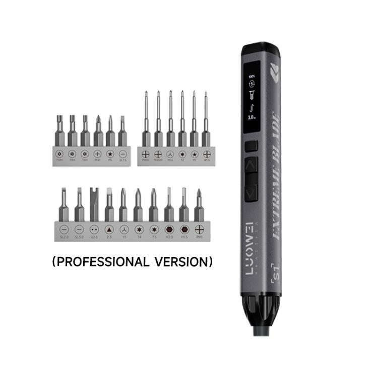 LUOWEI Adjustable Torque Electric Screwdriver Set, Model:S1 Pro