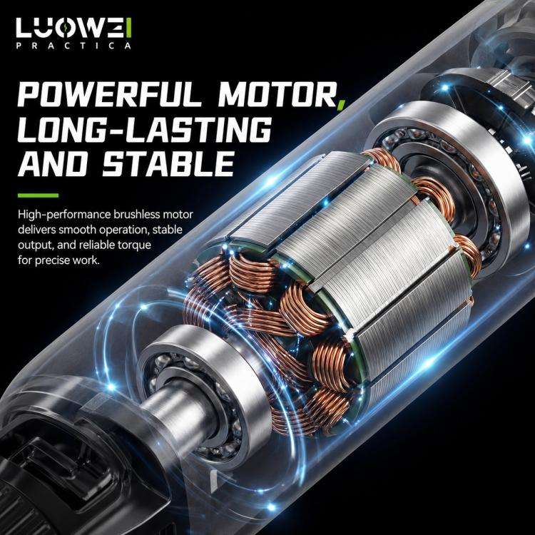 LUOWEI Adjustable Torque Electric Screwdriver Set, Model:S1 Pro