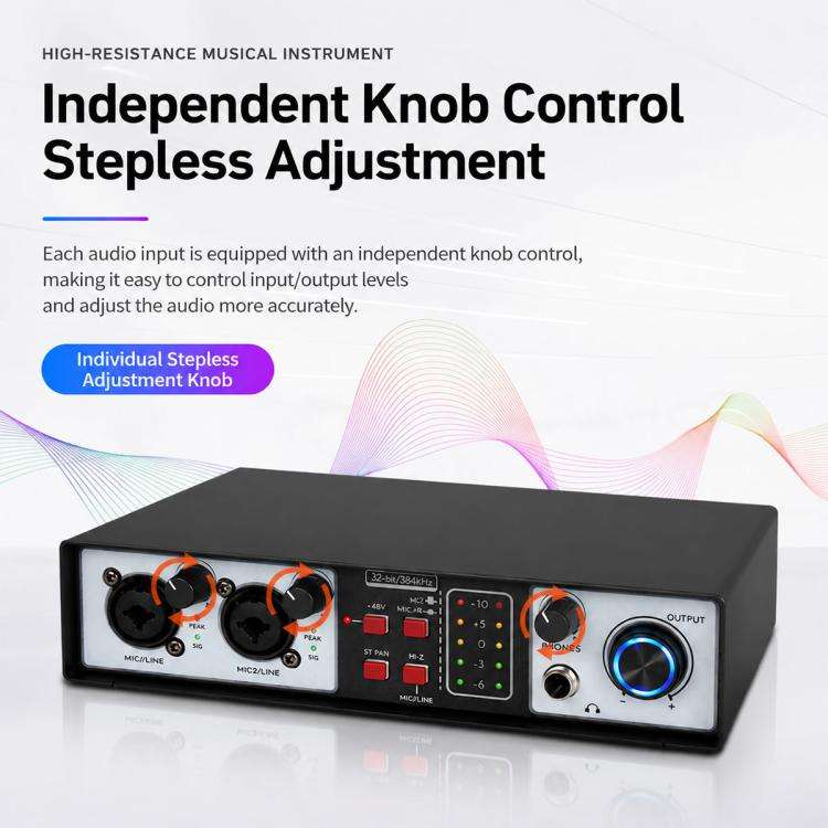 UR22MK Multi-function Professional Mixer External Live Streaming Sound Card(Black)