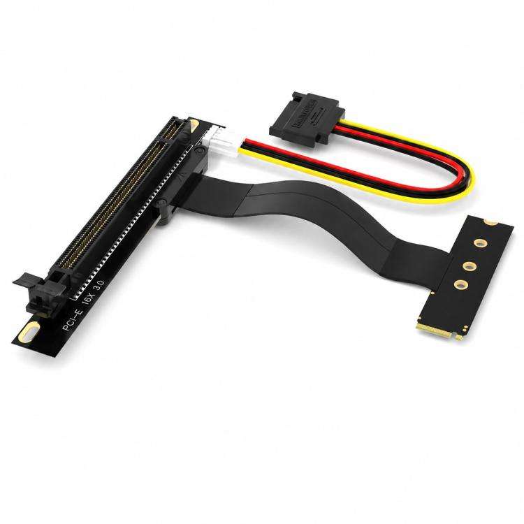 M2 NVME SSD To PCI-E 16X Adapter Cable(0.2m)