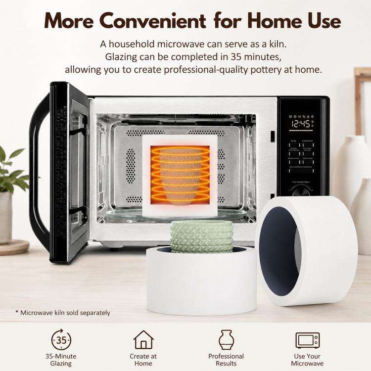 TRONXY MOORE 2 Pro Ceramic 3D Printer, Model:Standard 0.5L(UK Plug)