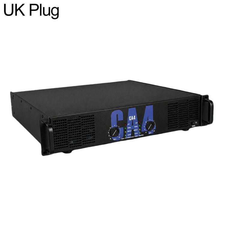 CA4 1000W Stage Dual-Channel Pure Audio Power Amplifier(UK Plug)