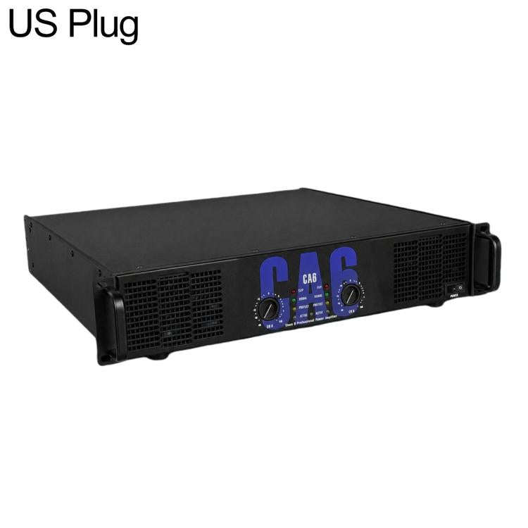 CA6 1400W Stage Dual-Channel Pure Audio Power Amplifier(US Plug)