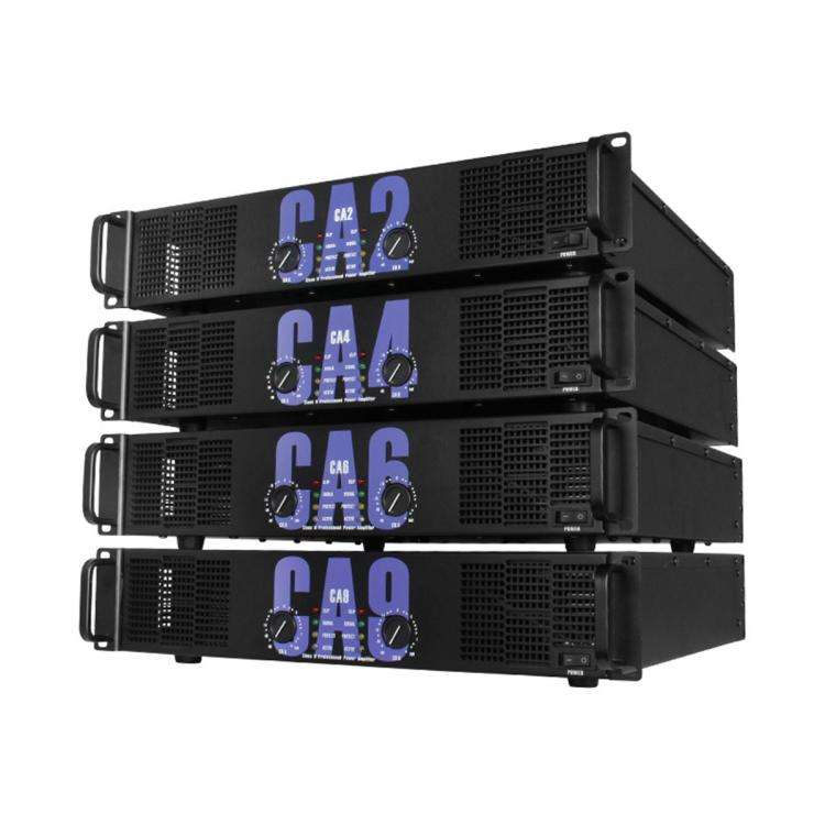 CA12 2000W Stage Dual-Channel Pure Audio Power Amplifier(EU Plug)