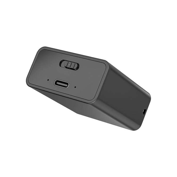 Q65A Long Standby Magnetic Smart Voice Recorder Supports AIREC-APP, Memory:128GB(Black)