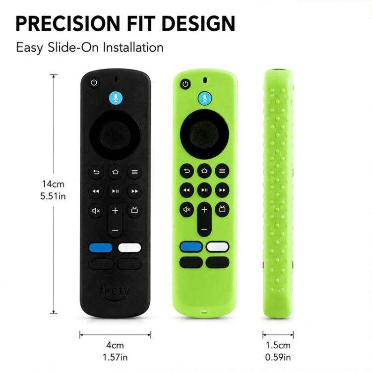 For Amazon Fire TV Stick 4K 2025 Remote XDcase 4pcs Soft Silicone Protective Case with Mini Strap...