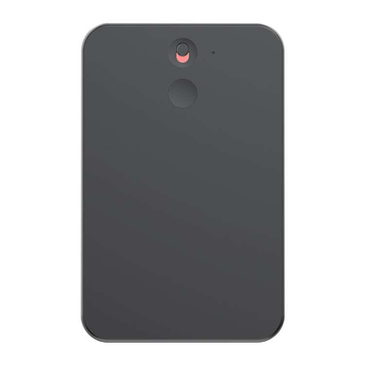 A3 Vertical Dual-key Ultra-thin AI Smart Voice Recorder Support AIREC-APP, Memory:32GB(Black)