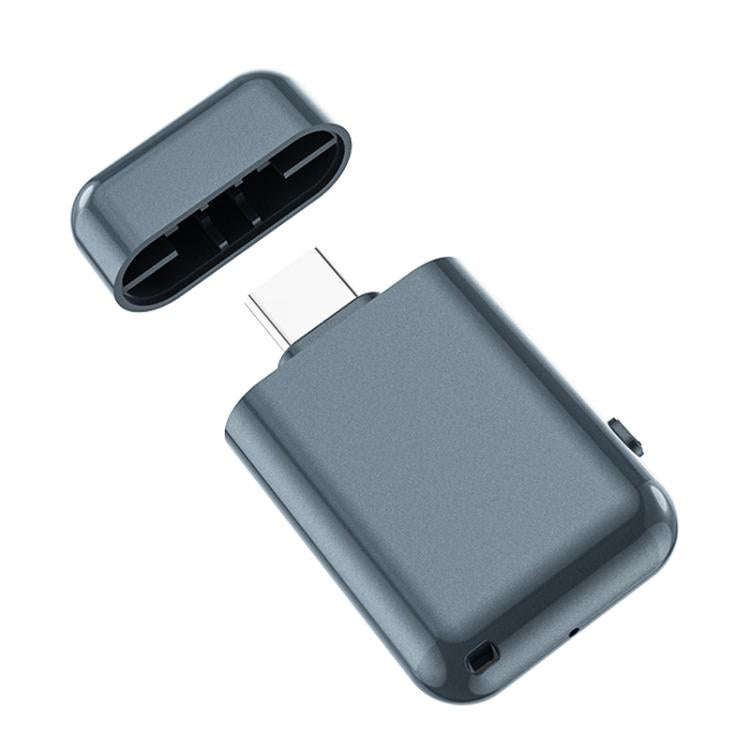 C32 Type-C USB Drive Voice Recorder, Memory:128GB(Dark Blue)
