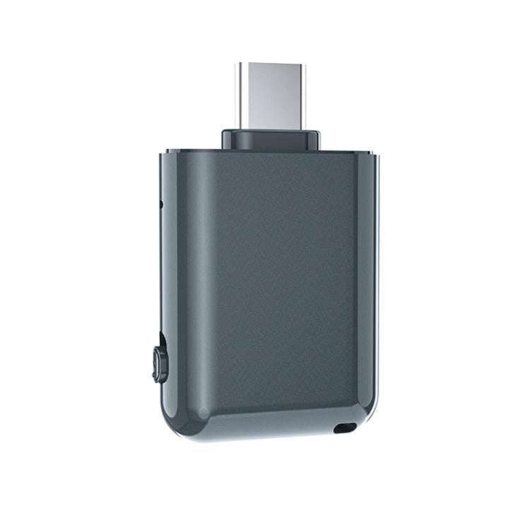 C32A Type-C USB Drive AI Voice Recorder, Memory:4GB(Dark Blue)