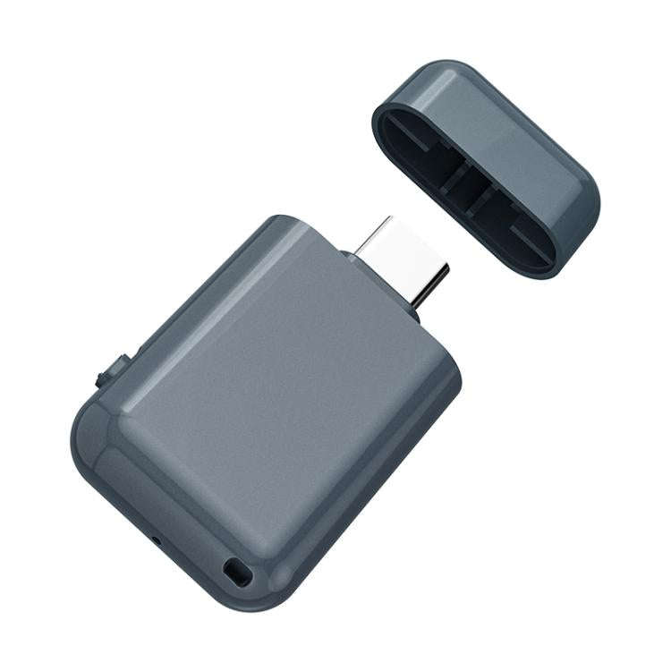 C32A Type-C USB Drive AI Voice Recorder, Memory:4GB(Dark Blue)