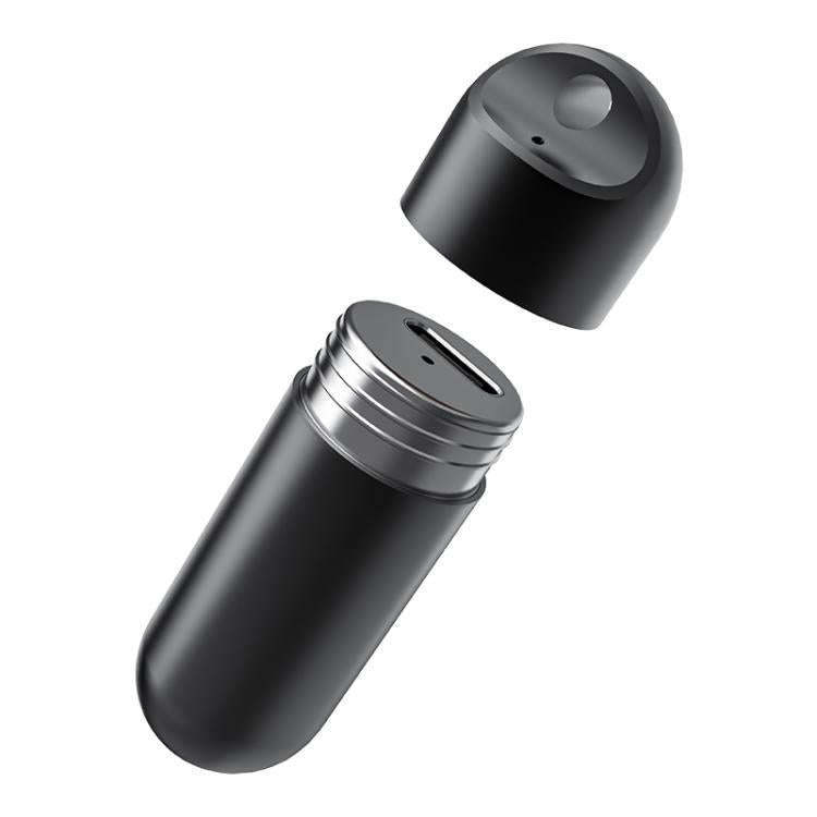 S1A Keychain Mini Smart AI Voice Recorder, Memory:128GB(Black)