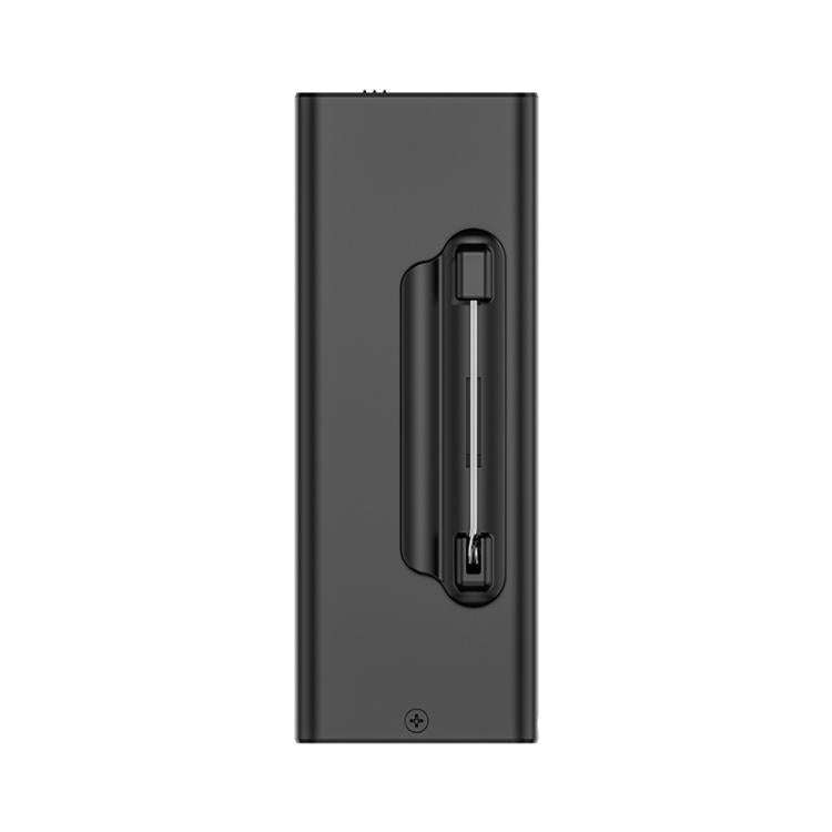 Q31P 0.42-inch Screen Pin-style Voice Recorder, Memory:32GB(Black)