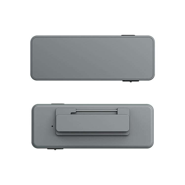 A7 Employee ID Badge AI Voice Recorder with Pin Support AIREC-APP, Memory:256GB(Grey)