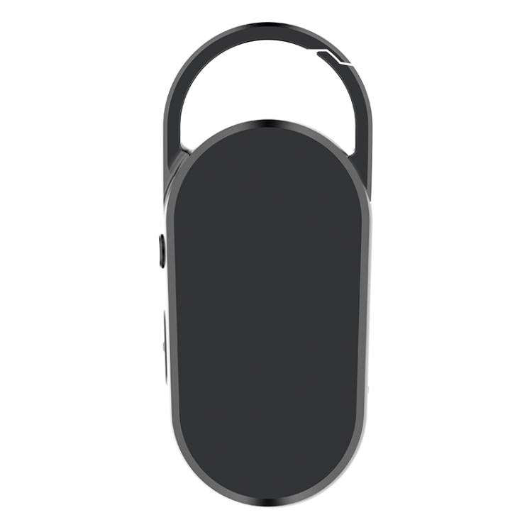 S29 0.42-inch TFT Display Portable Keychain Voice Recorder, Memory:4GB(Black)