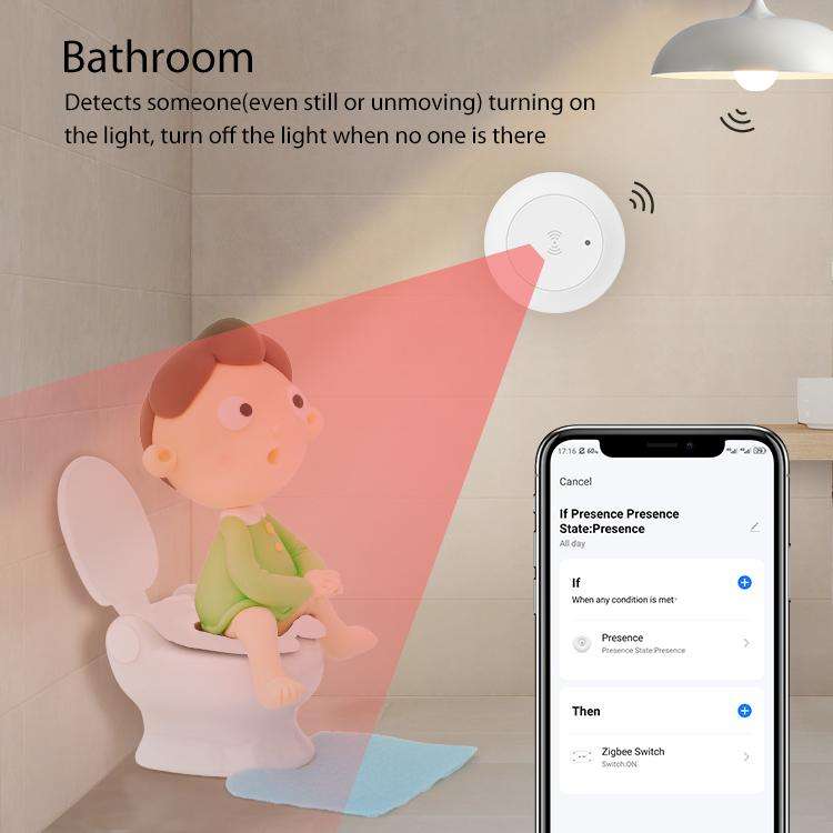 NEO NAS-PS10W WiFi Human Presence Sensor Pro Ceiling Mounting(Round)