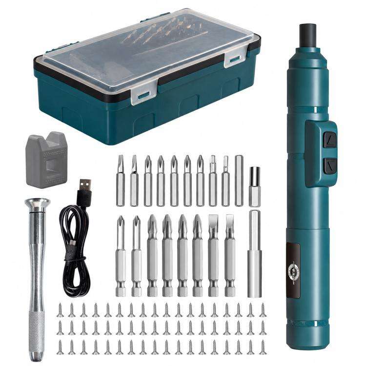 Dual Power Pen-Type Electric Screwdriver, Style:88 in 1