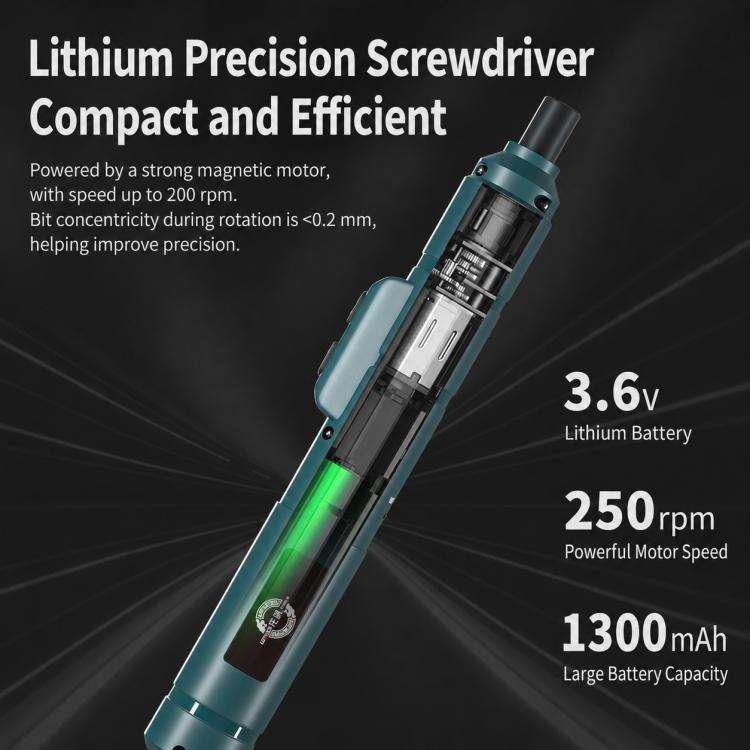 Dual Power Pen-Type Electric Screwdriver, Style:12 in 1
