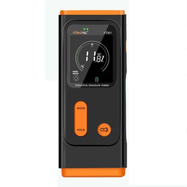 YT301 Non-destructive Inductive Moisture Tester(Black Orange)