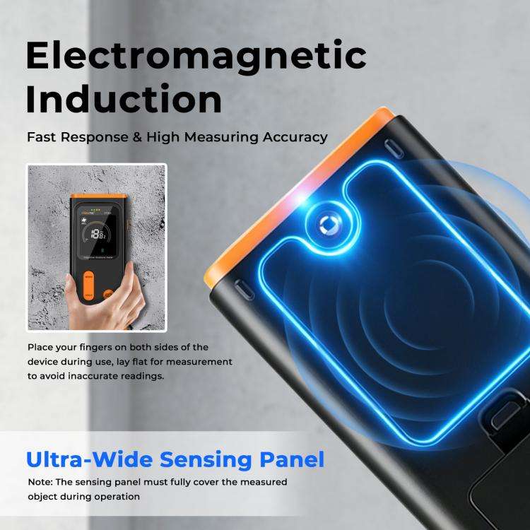 YT301 Non-destructive Inductive Moisture Tester(Black Orange)