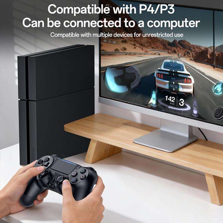 Yesido KB47 For PS4/PS3 Wireless Game Controller(Black)