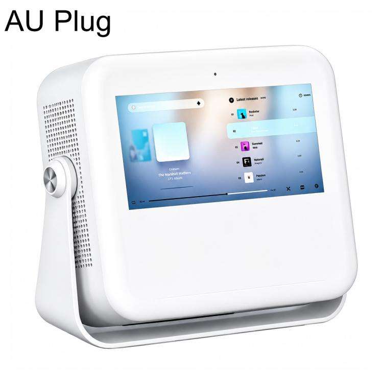 A53 Android 13 Ultra HD Auto Focus Compact LED Projector, Plug Type:AU Plug(White)