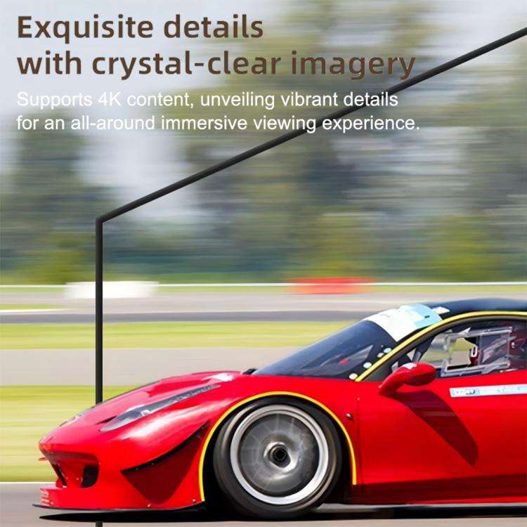 A53 Android 13 Ultra HD Auto Focus Compact LED Projector, Plug Type:US Plug(White)