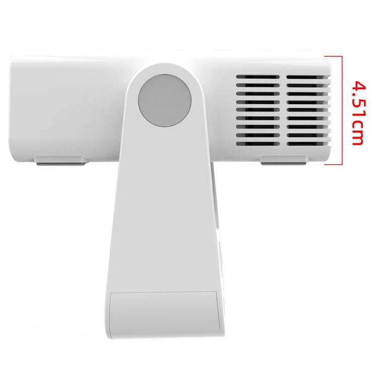 C880 Portable HD Outdoor Mini Projector for Home Use, Plug Type:AU Plug(White)
