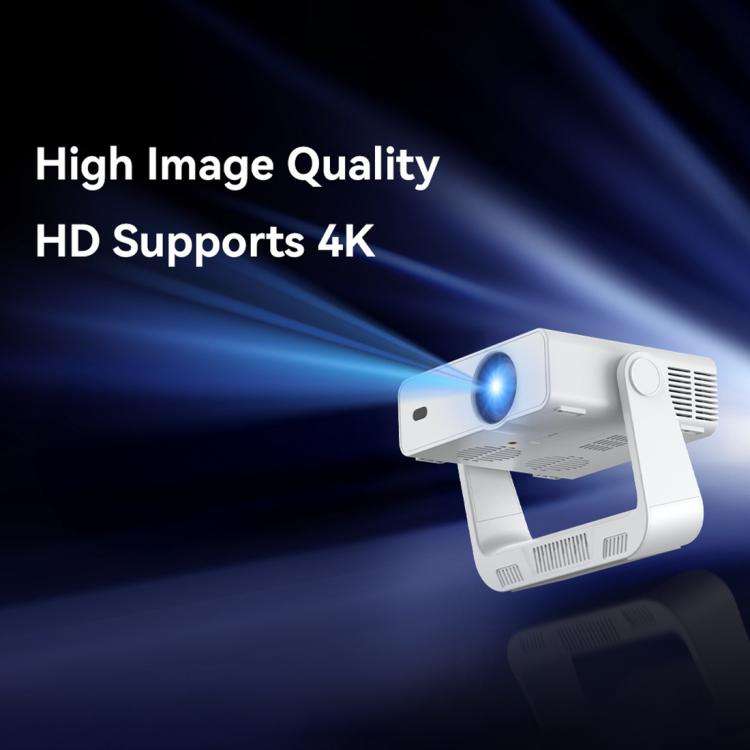 C880 Portable HD Outdoor Mini Projector for Home Use, Plug Type:AU Plug(White)