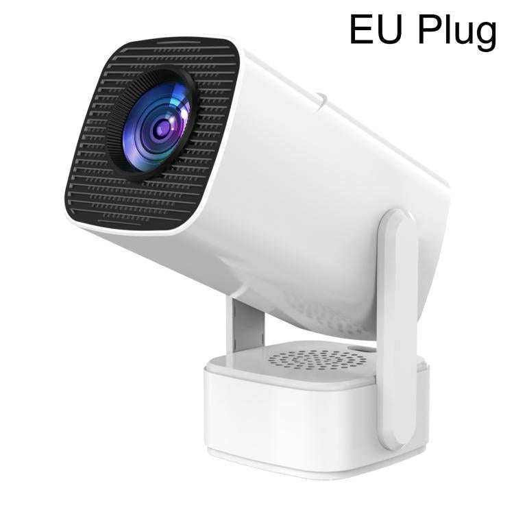 P30 Max Android 13 4K High Definition Smart Portable Projector with Built-in Speaker, EU Plug(White)