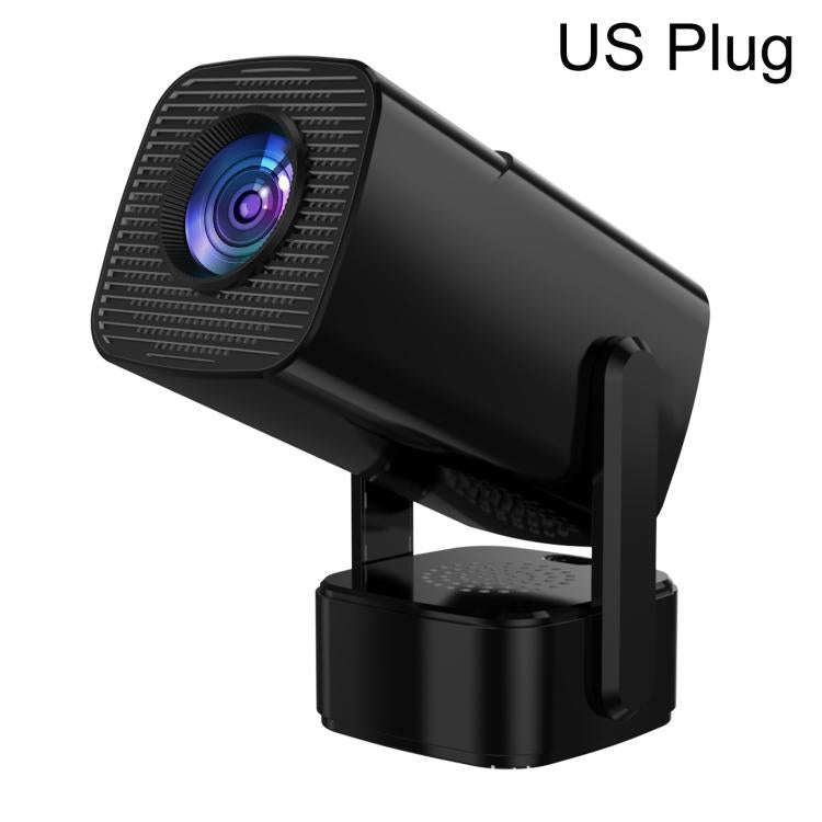 P30 Max Android 13 4K High Definition Smart Portable Projector with Built-in Speaker, US Plug(Black)