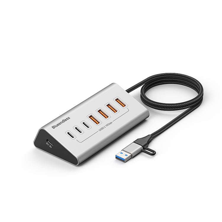Blueendless Type-C / USB-C 2 in 1 Port Multifunctional HUB Docking Station UK Plug, Specification...