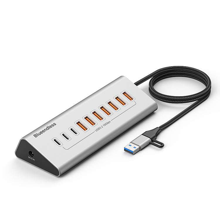 Blueendless Type-C / USB-C 2 in 1 Port Multifunctional HUB Docking Station US Plug, Specification...