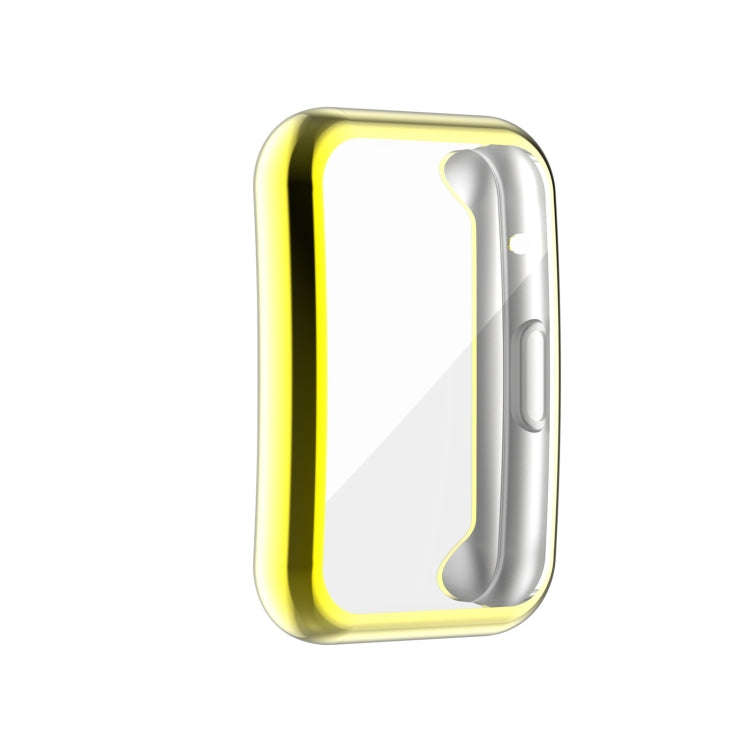For Huawei Watch Fit Full Coverage TPU Protective Case Cover(Gold)