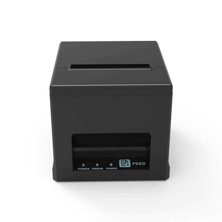 POS-8390 80mm Thermal Receipt Printer, Plug:US Plug(Black)
