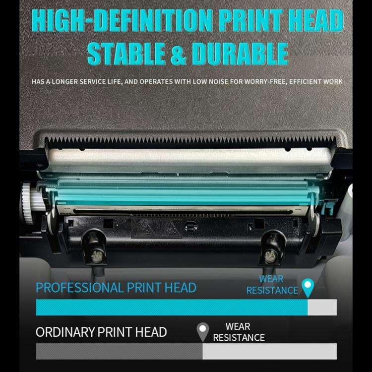 POS-8390 80mm Thermal Receipt Printer, Plug:UK Plug(Black)