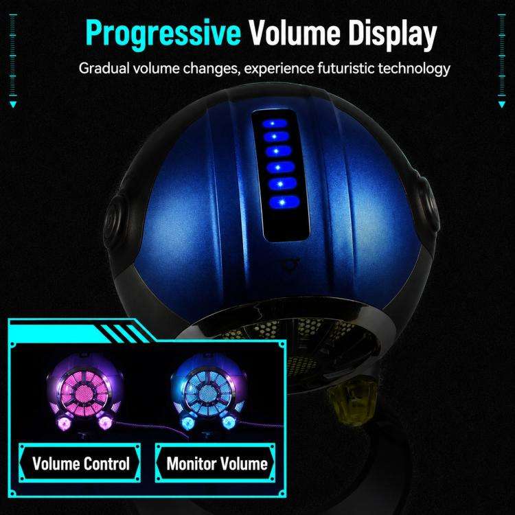 DJ-86 Cyberpunk-style Condenser Desktop Microphone