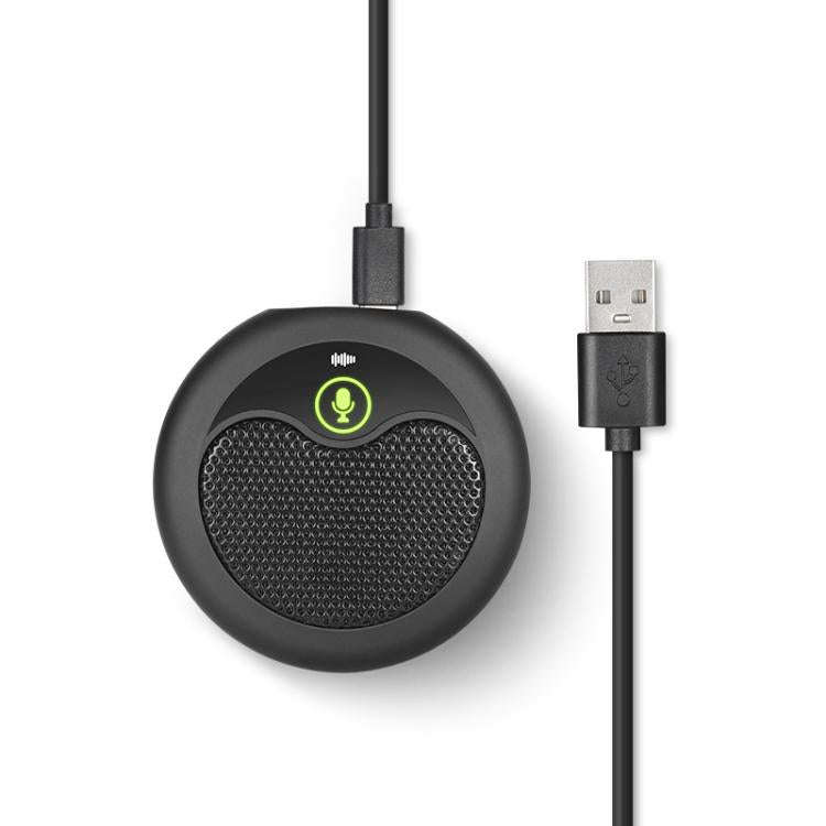 MI656 USB Condenser Omnidirectional Desktop Microphone(Black)
