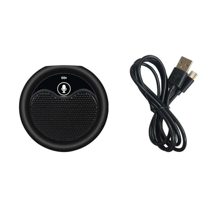 MI656 USB Condenser Omnidirectional Desktop Microphone(Black)