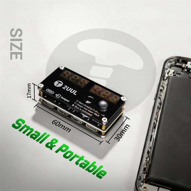 2UUL BT05 Disassembly-Free Battery Activation Board for iPhone 8-17 Pro Max / Android