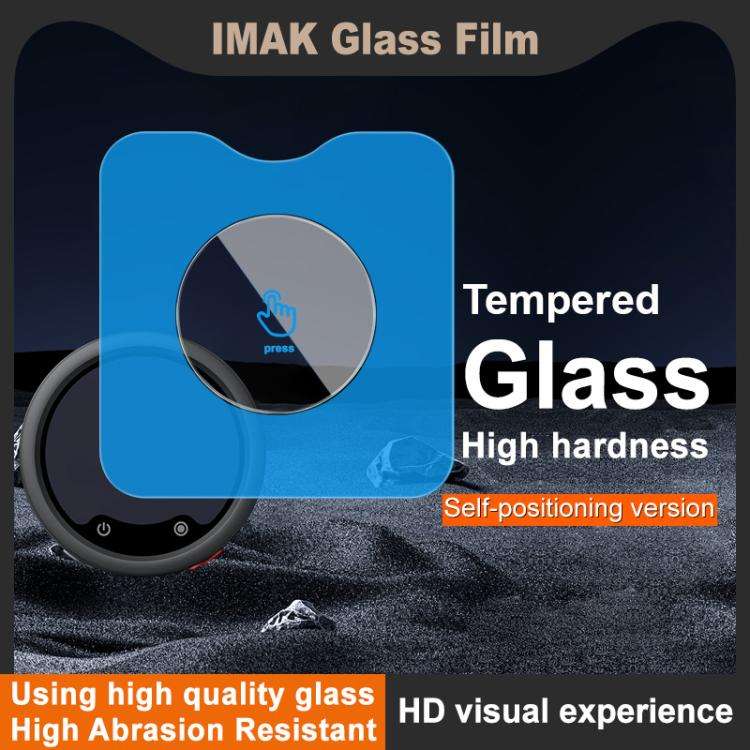 For Insta360 Mic Pro imak H Series Tempered Glass Film, Self-Positioning Version