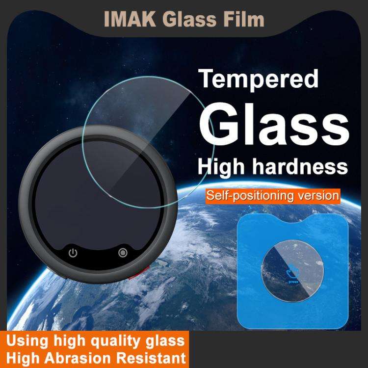 For Insta360 Mic Pro imak H Series Tempered Glass Film, Self-Positioning Version
