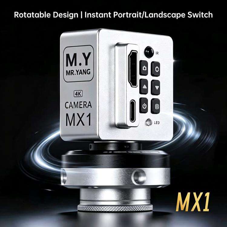 MR.YANG MX1 HDMI & Type-C Dual Output 8MP CMOS Sensor 4K Industrial Microscope Camera